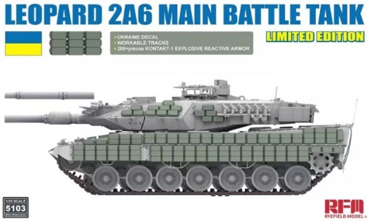 1/35 Leopard 2A6 Main Battle Tank (Limited Edition)