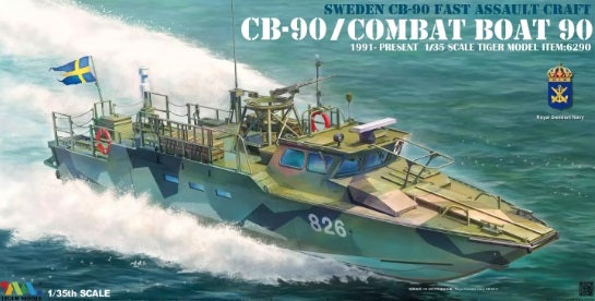 1/35 Sweden CB-90 Fast Assault Craft, 1991-present
