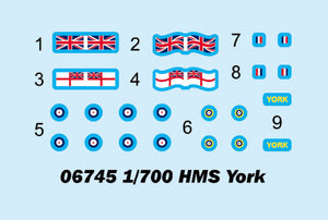 1/700 HMS York
