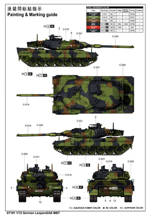 1/72 German Leopard2A6 MBT