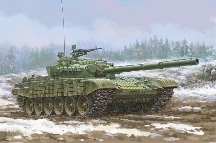 1/35 Soviet T-72 Ural with Kontakt-1 Reactive Armo