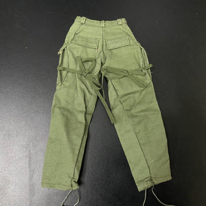 1/6 figure parts: First Pattern Tropical Combat Uniform Trousers, US Army Nam (08T0010)