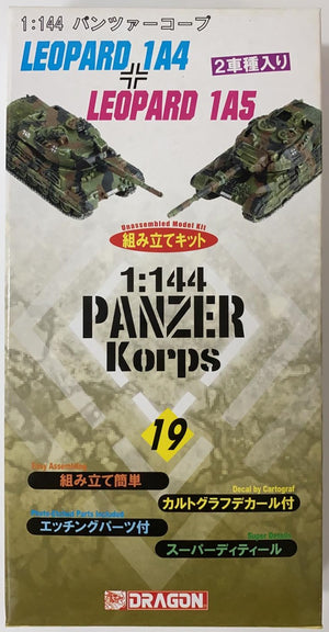 1/144 Panzer Korps Series VI - Leopard 1A4 + Leopard 1A5