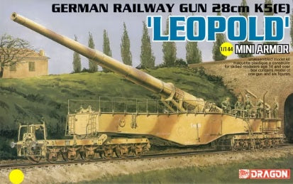 1/144  GERMAN RAILWAY GUN 28cm K5(E) 'LEOPOLD'