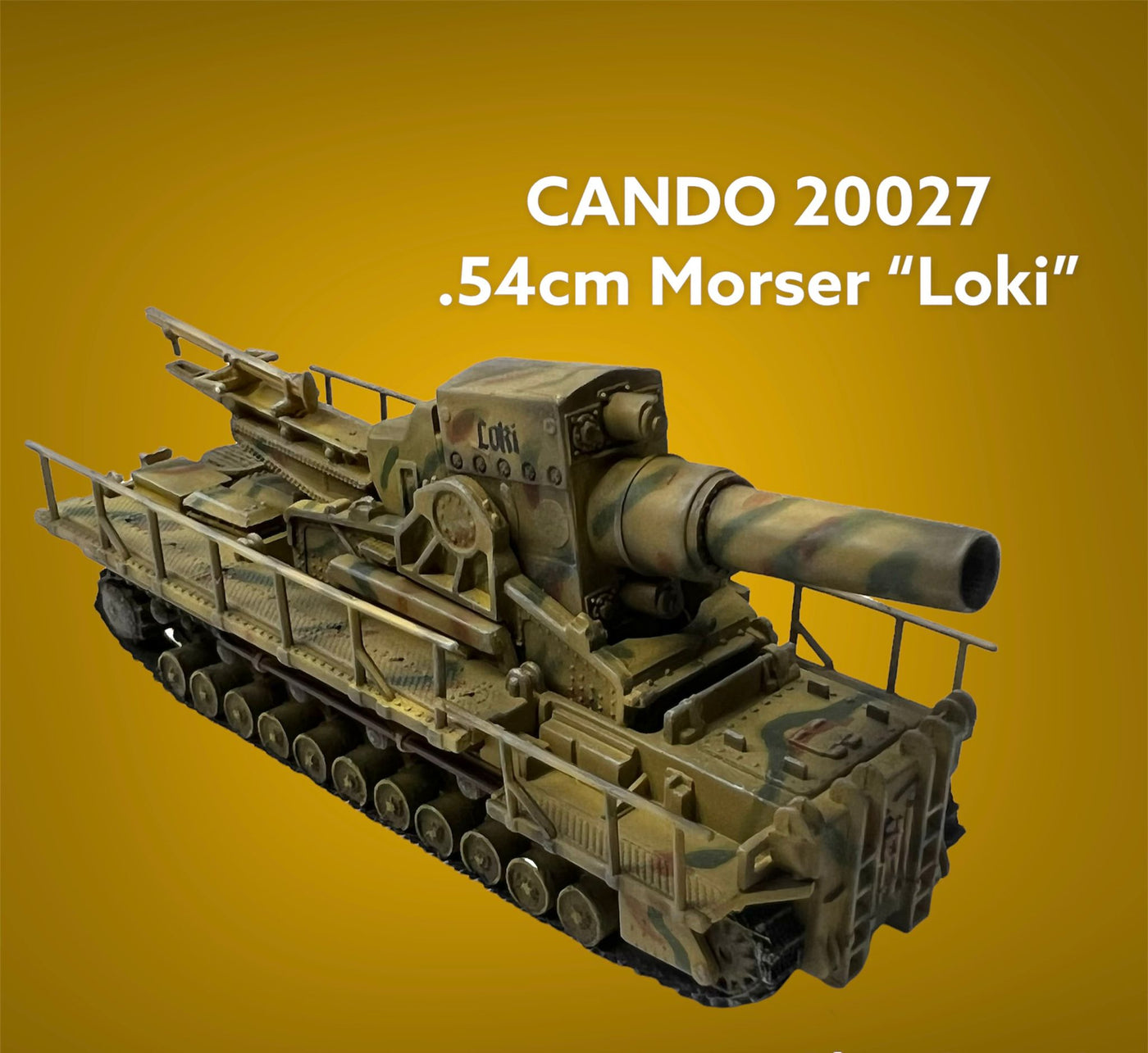 Can.Do 20027 - 1/144 The Super-Heavy Self-Propelled Mortar Gerät