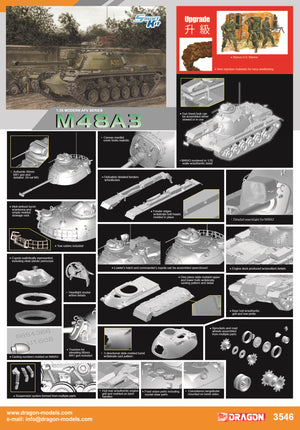 1/35 M48A3 w/Bonus U.S. Marine