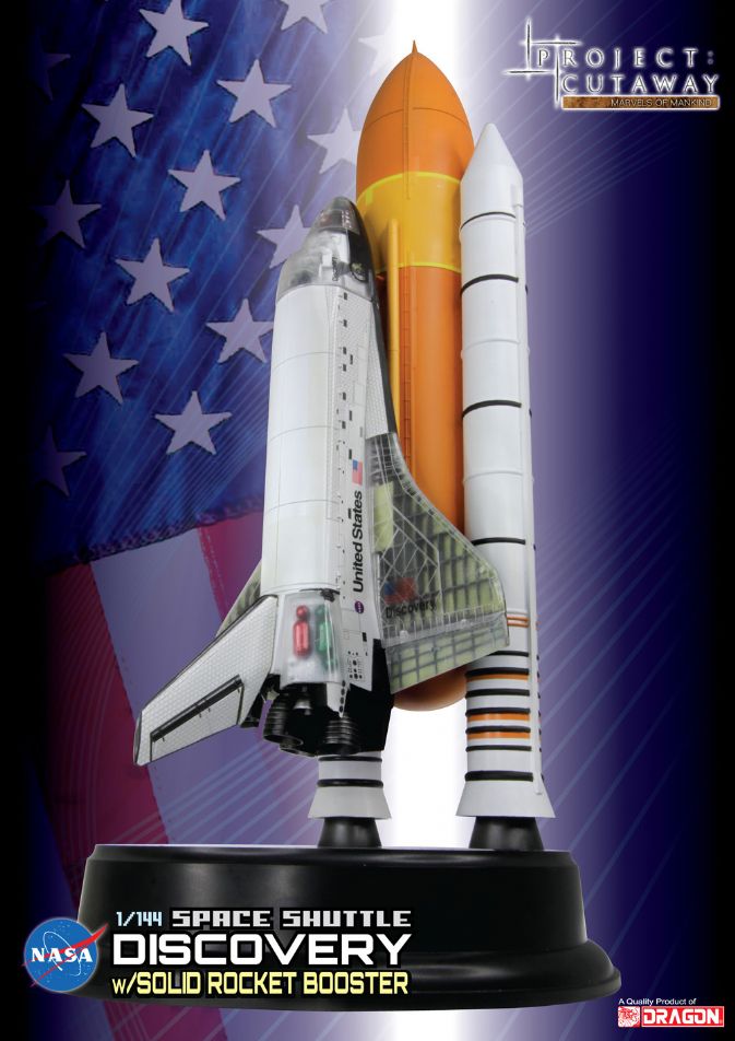 1/144 Space Shuttle w/Solid Rocket Booster