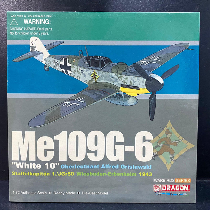 1/72 Me109G-6 "White 10", 1./JGr 50, Wiesbaden-Erbenheim 1943