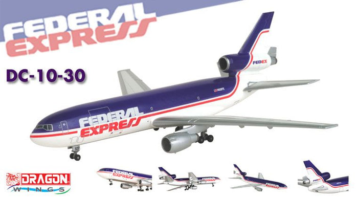 1/400 Federal Express DC-10-30 ~ N322FE (Old Livery)