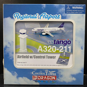 1/400 Air Tango A320-211 w/Control Tower