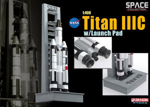 1/400 Titan IIIC w/Launch Pad