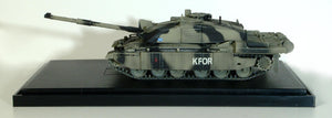 1/72 Challenger 2 w/Up Grade Armor, Scots DG, KFOR + Diorama Base