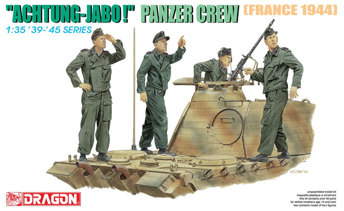 1/35 "ACHTUNG-JABO!" PANZER CREW (FRANCE 1944)