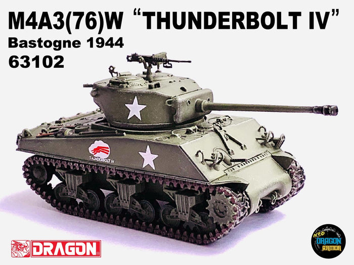 63102 - 1/72  M4A3(76)W "Thunderbolt IV" Bastogne 1944