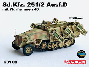 63108 - 1/72 Sd.Kfz. 251/2 Ausf.D mit Wurfrahmen 40