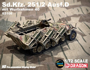63108 - 1/72 Sd.Kfz. 251/2 Ausf.D mit Wurfrahmen 40