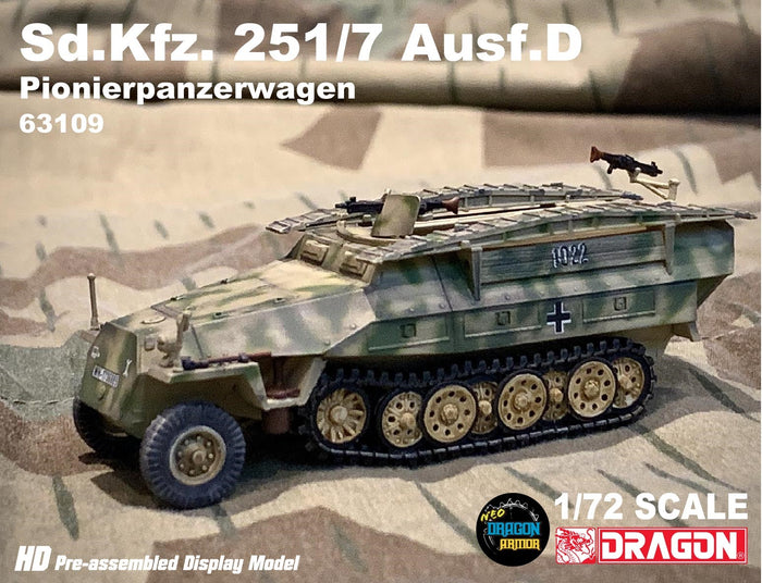 63109 - 1/72 Sd.Kfz. 251/7 Ausf.D Pionierpanzerwagen
