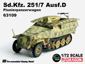 63109 - 1/72 Sd.Kfz. 251/7 Ausf.D Pionierpanzerwagen