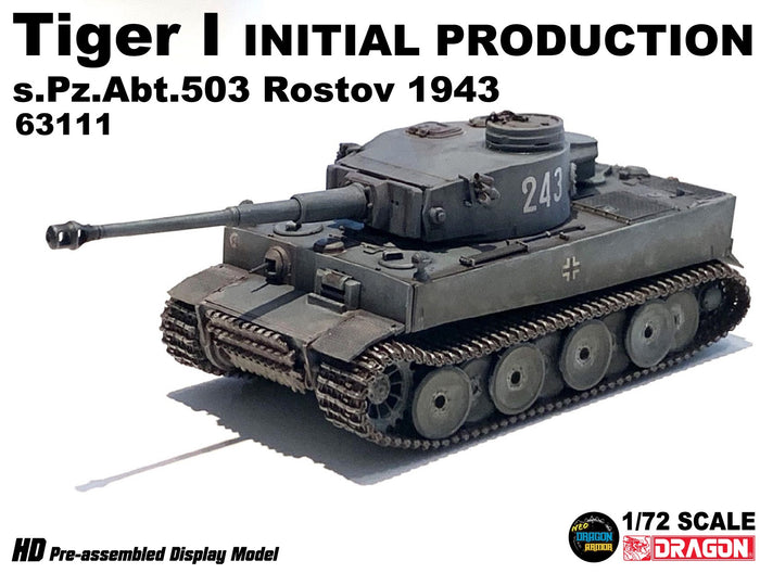 63111 - 1/72 Tiger I INITIAL PRODUCTION s.Pz.Abt.503 Rostov 1943