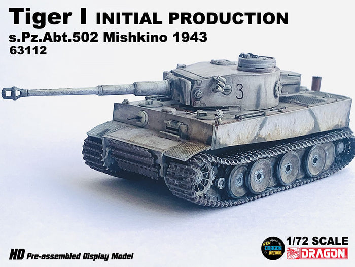 63112 - 1/72 Tiger I Initial Production  s.Pz.Abt.502 Mishkino 1943