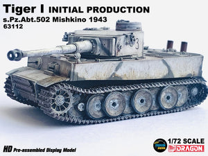 63112 - 1/72 Tiger I Initial Production  s.Pz.Abt.502 Mishkino 1943