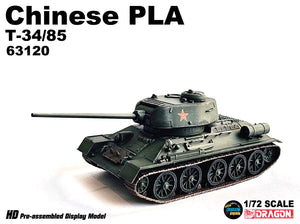 63120 - 1/72 Chinese PLA T-34/85