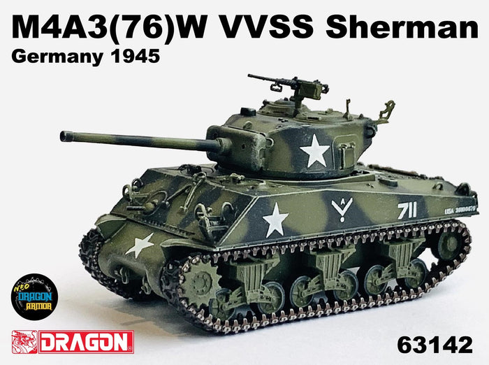 63142 - 1/72 M4A3(76)W VVSS Sherman Germany 1945