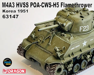 63147 - 1/72  M4A3 HVSS POA-CWS-H5 Flamethrower Korea 1951