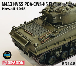 63148 - 1/72 M4A3 HVSS POA-CWS-H5 Flamethrower Hawaii 1945