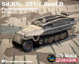 63158 - 1/72 Sd.Kfz. 251/7 Ausf.D Pionierpanzerwagen