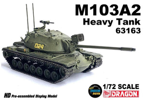 63163 - 1/72 M103A2 Heavy Tank