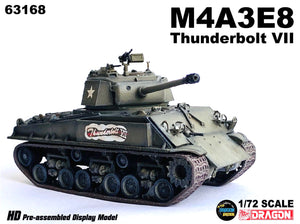 63168 - 1/72 M4A3E8 "Thunderbolt VII" Commander of 37th Tank Battalion, 4th Armored Division, Germany 1945
