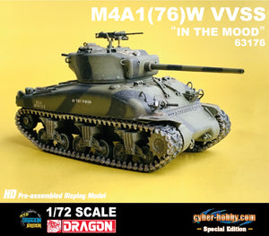 63176 - 1/72 M4A1(76)W VVSS "In The Mood" [cyber-hobby.com Special Edition]