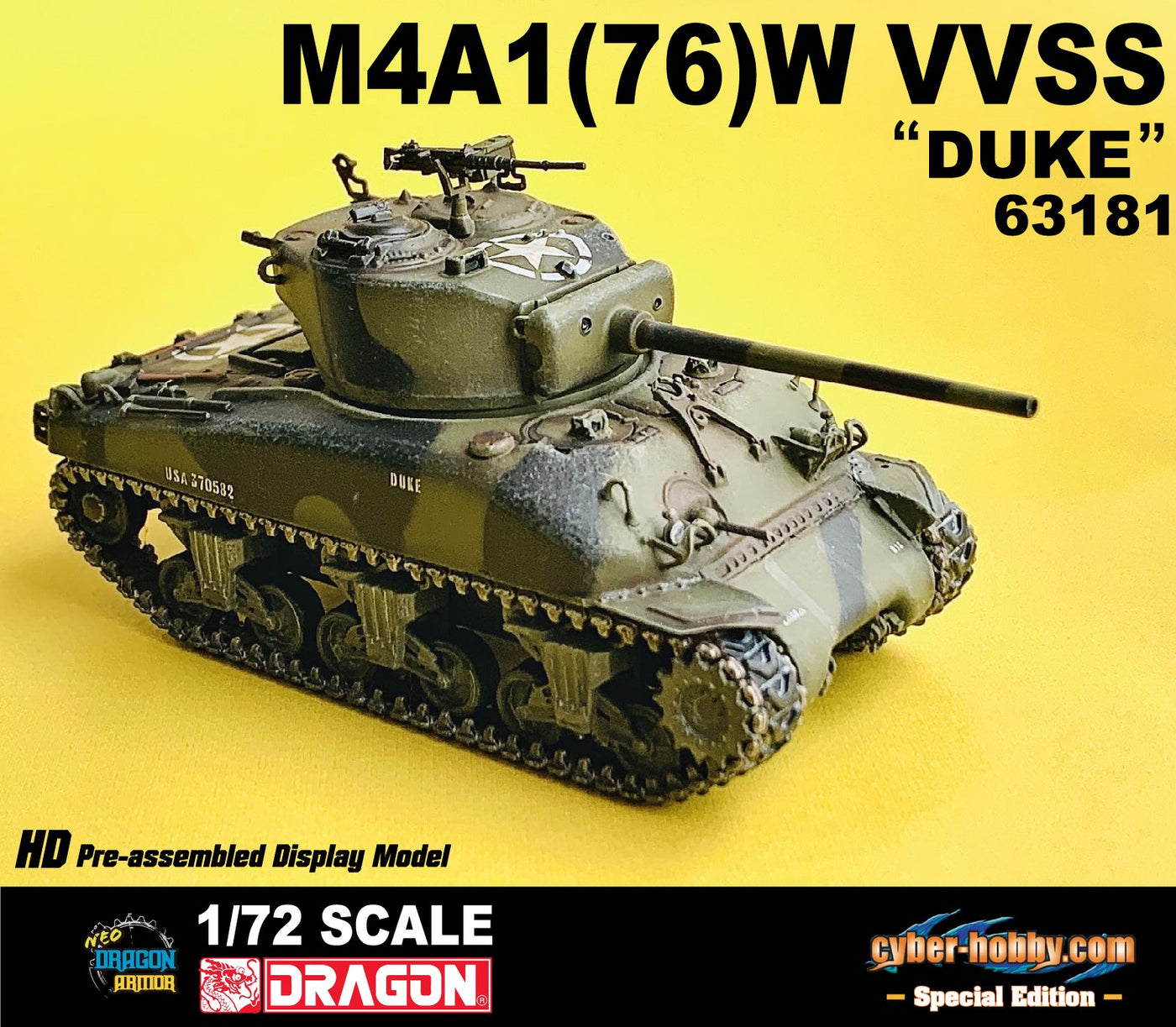 63181 - 1/72 M4A1(76)W VVSS 