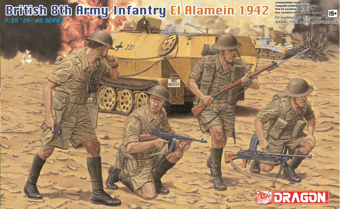 1/35 British 8th Army Infantry (El Alamein 1942)