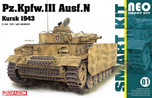 1/35 Pz.Kpfw.III Ausf.N Kursk 1943 (Neo Smart Kit 01)