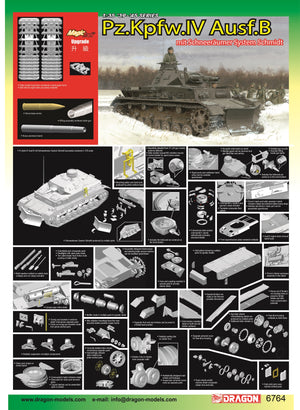1/35 Pz.Kpfw.IV Ausf.B mit SCHNEERÄUMER SYSTEM SCHMIDT
