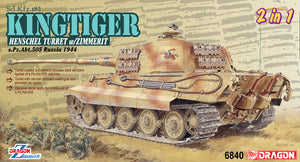 1/35 KINGTIGER HENSCHEL w/ZIMMERIT s.Pz.Abt.505 RUSSIA 1944 w/Magic Track