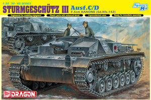 1/35 Strumeschutze III Ausf.C/D 7.5cm Kanone  (Upgraded to Magic Track)