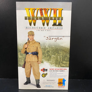 1/6  WWII German "Jurgen", Reichsfuhrer Grenadier, 1944 Italy (Schutze)