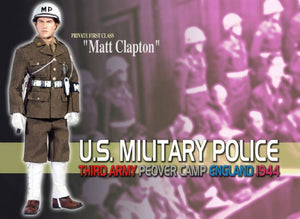 1/6 "Matt Clapton", U.S. Military Police, Third Army, Peover Camp, England 1944 (Private First Class)