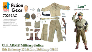 1/6 Dragon Original Action Gear for "Lou", U.S. Army Military Police, 8th Infantry Division, Brittany 1944 (Corporal)