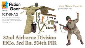 1/6 Dragon Original Action Gear for "James Maggie Megellas" 82nd Airborne Division HCo. 3rd Bn. 504th PIR