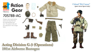 1/6 Dragon Original Action Gear for Colonel "Kit Carson" Acting Division G-3 (Operations) 101st Airborne Bastogne