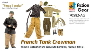 1/6 Dragon Original Action Gear for Caporal "Serge Bernier", French Tank Crewman, 15eme Bataillion de Chars de Combat, France 1940