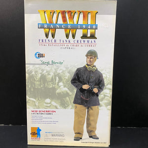 1/6 "Serge Bernier", French Tank Crewman, 15eme Bataillion de Chars de Combat, France 1940 (Caporal)