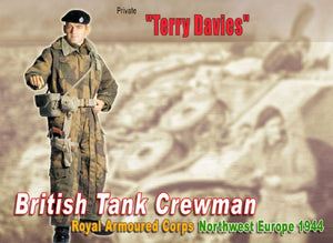1/6 "Terry Davies", British Tank Crewman, Royal Armoured Corps, Northwest Europe 1944 (Private)