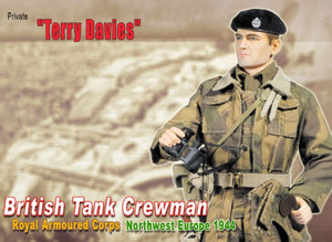 1/6 "Terry Davies", British Tank Crewman, Royal Armoured Corps, Northwest Europe 1944 (Private)