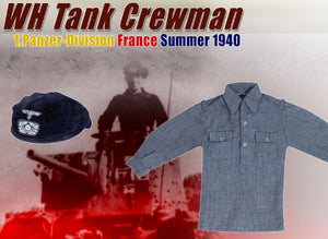 1/6 "Rudi Messner", WH Tank Crewman, 1.Panzer-Division, France 1940 (Panzerschutze)