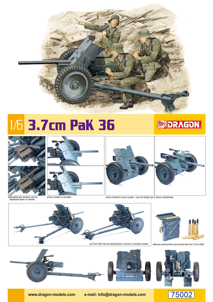 1/6 3.7cm PaK 36